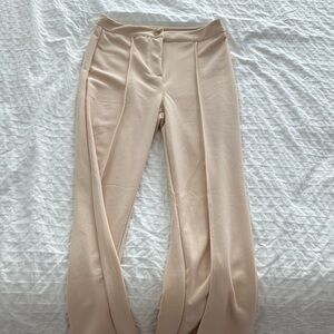 Elegant Cream Women's Pants
